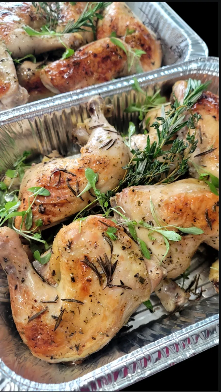 BUFFET-STYLE: HERB ROASTED CHICKEN (FEEDS 8-10)