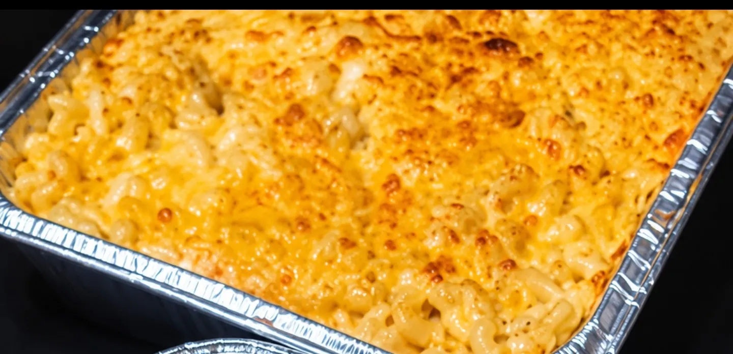 BUFFET STYLE: BAKED MACARONI & CHEESE ( FEEDS 18-20)