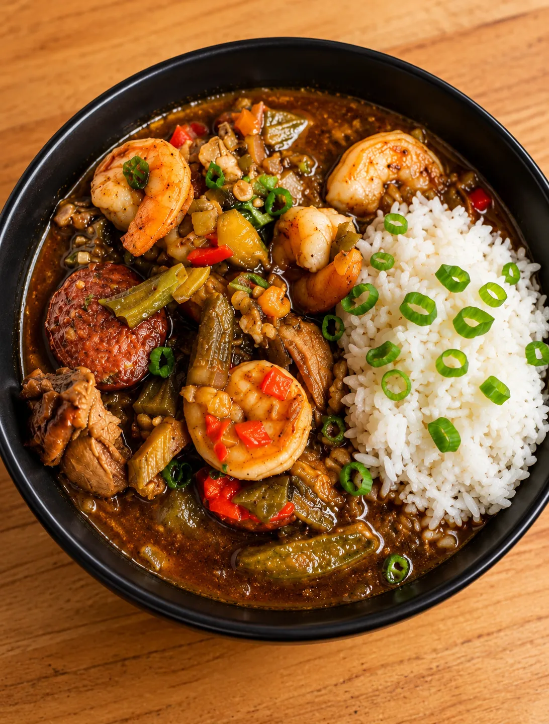 40 oz SIGNATURE SEAFOOD GUMBO NO CRAB (40 OZ / 1-2 Servings)