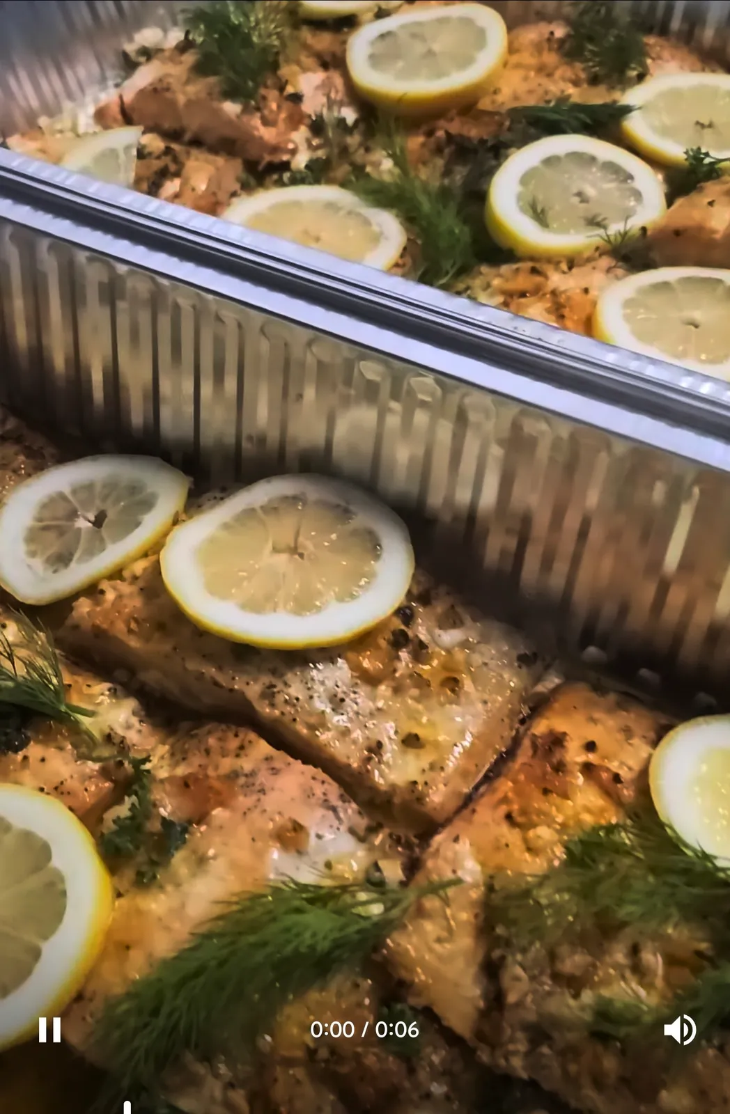 BAKED SALMON
