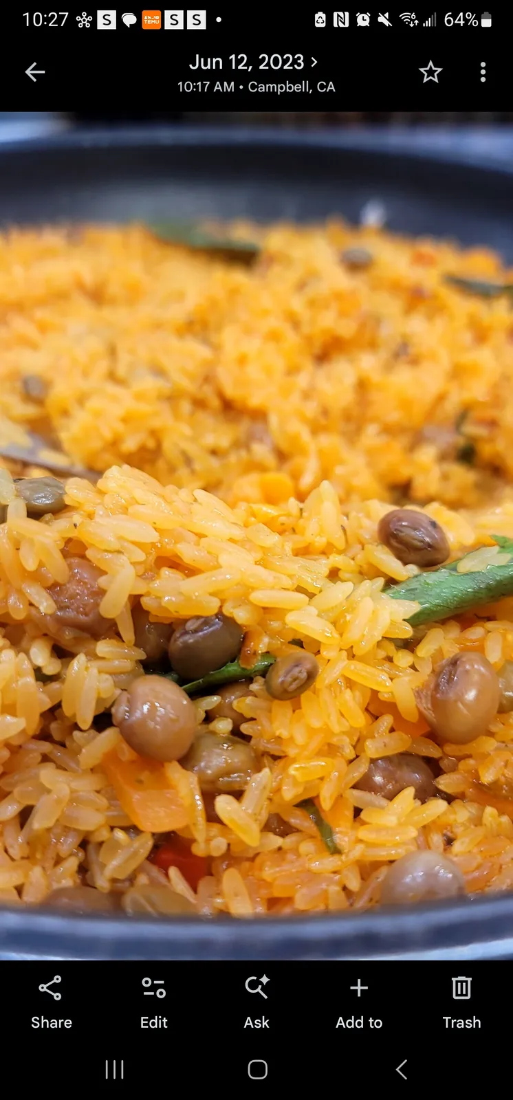 Family-Style: Arroz Con Gandules (Rice + Pigeon Peas)